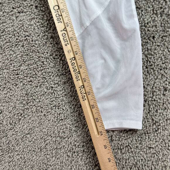 Avia Leggings Womes Small Blue White Pullon Ankle Crop Yoga Ladies 24x24 - Picture 6 of 14